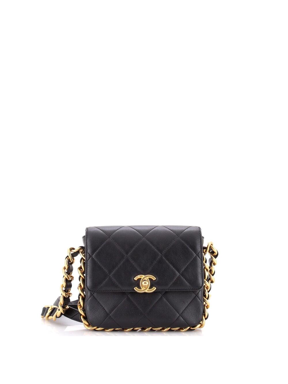 Chanel Framing Chain Flap Bag Quilted #270724C49B